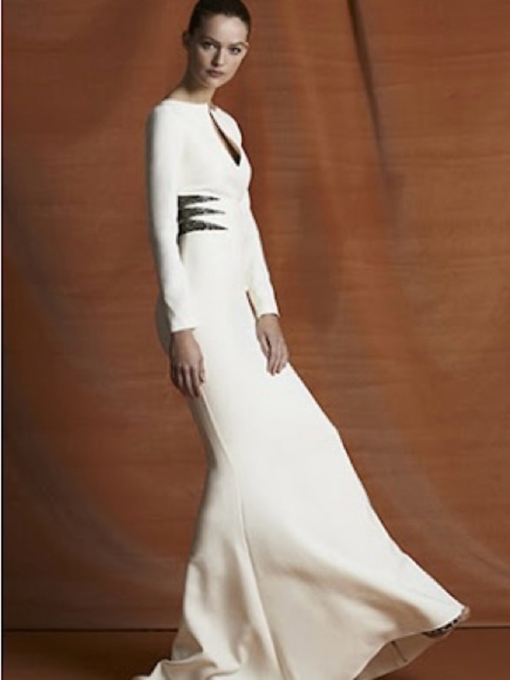 Safiyaa Lennon Trumpet Gown